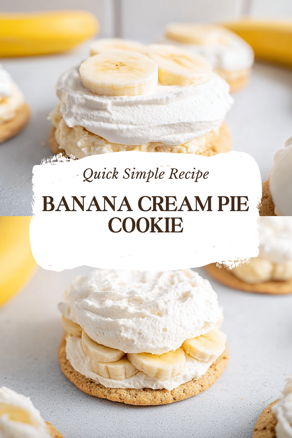 Banana Cream Pie Cookie
