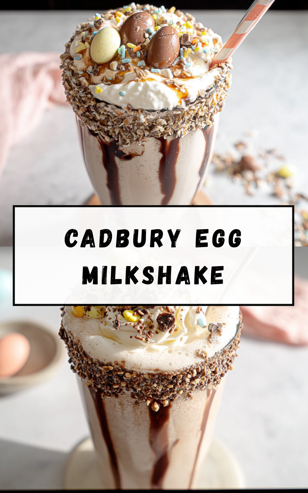 Cadbury Egg Milkshake