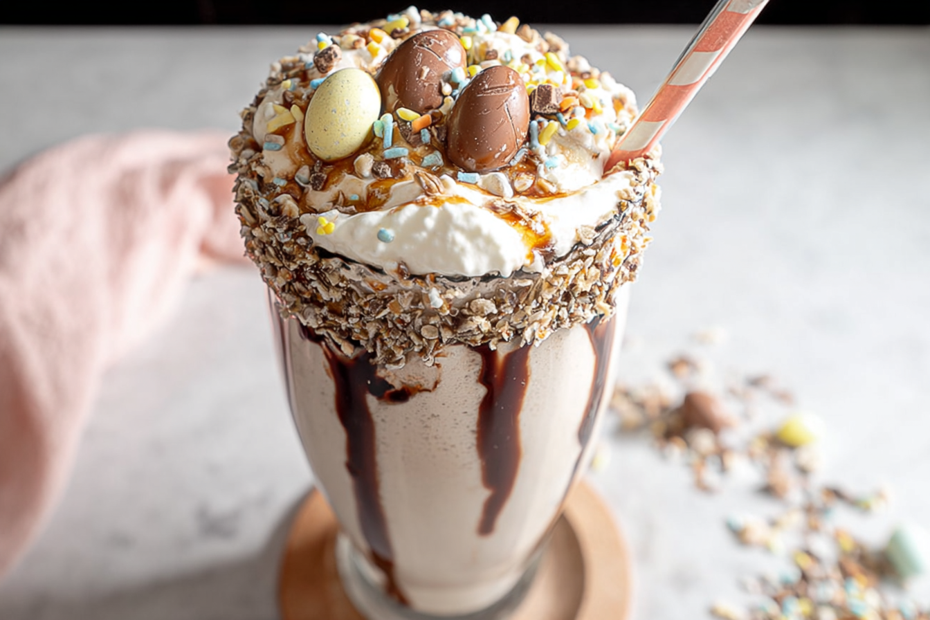 Cadbury Egg Milkshake
