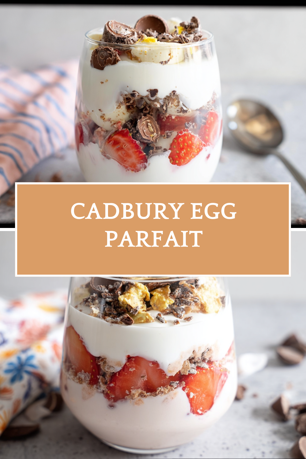 Cadbury Egg Parfait