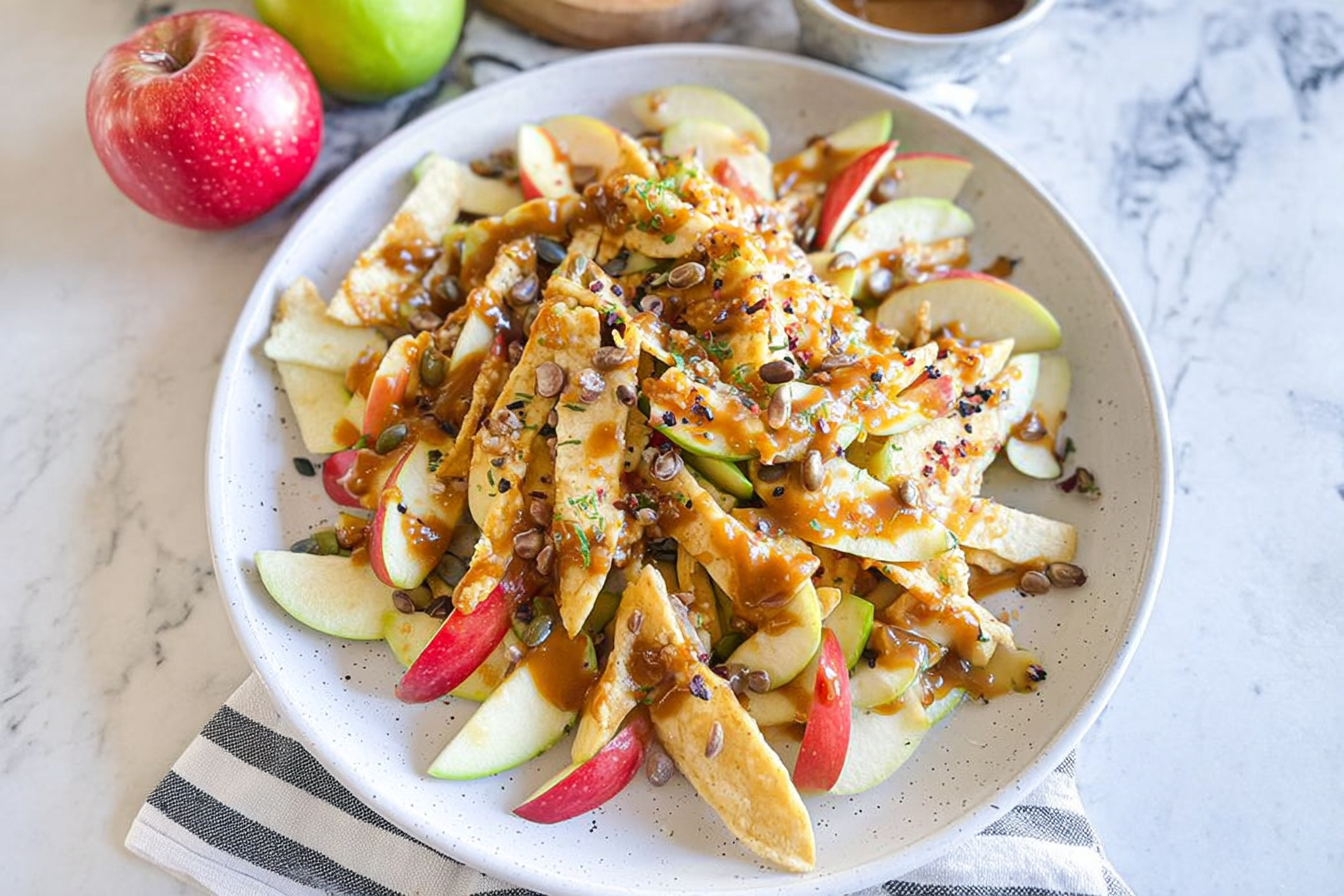 Caramel Apple Nachos
