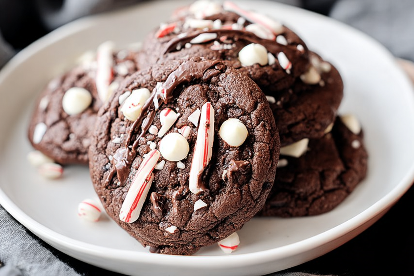 Chocolate Peppermint Cookies