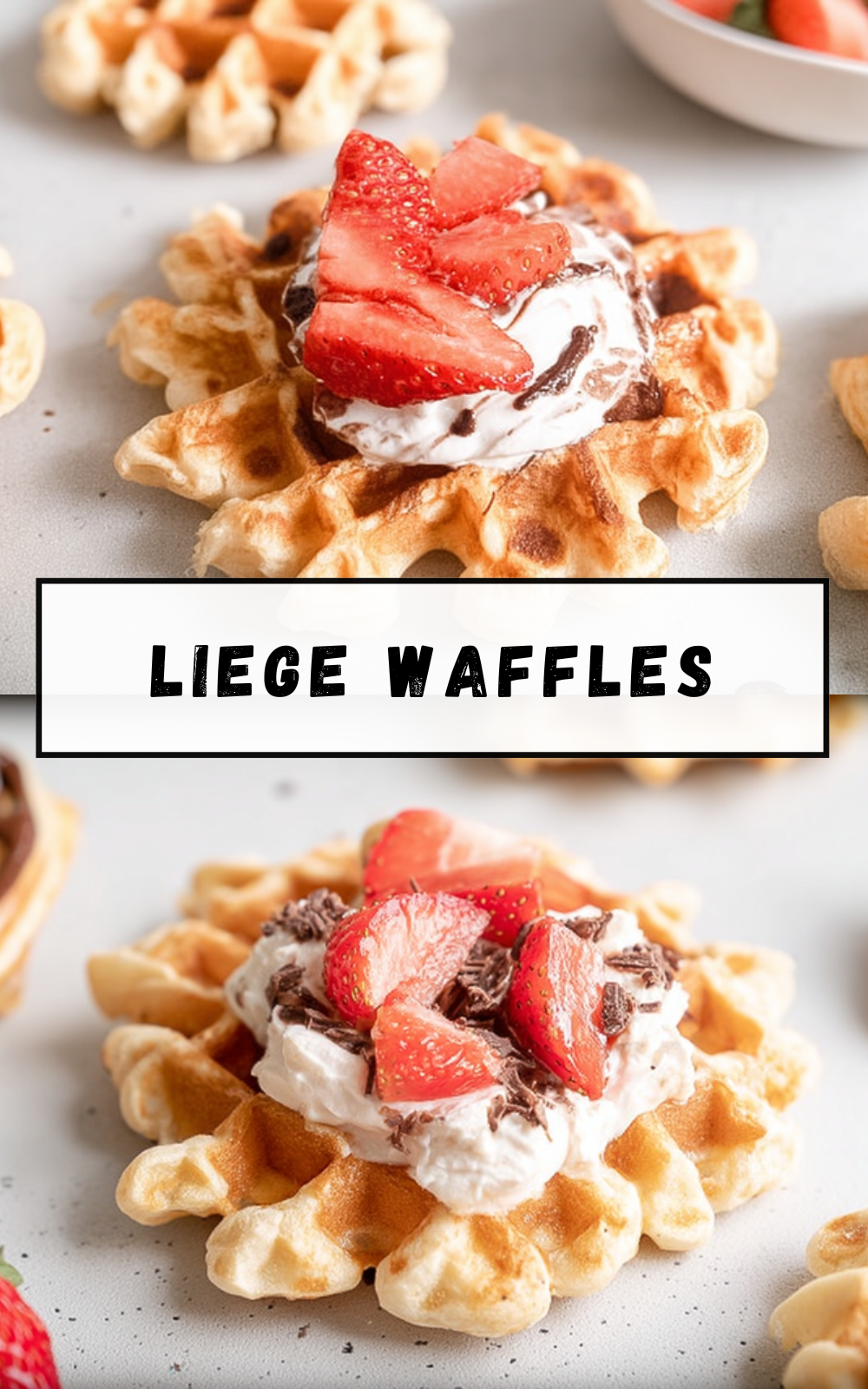 Liege Waffles