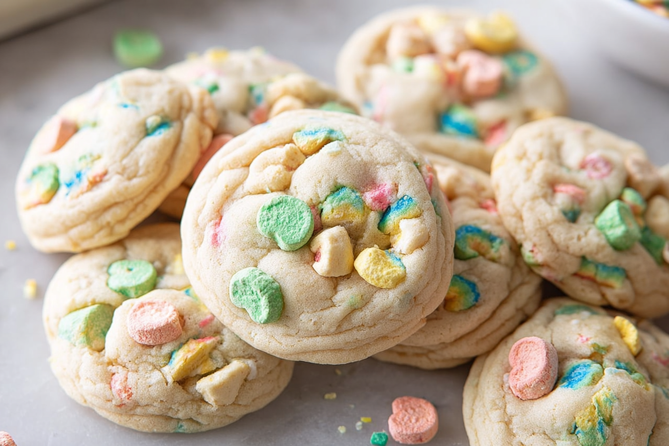 Lucky Charms Cookies