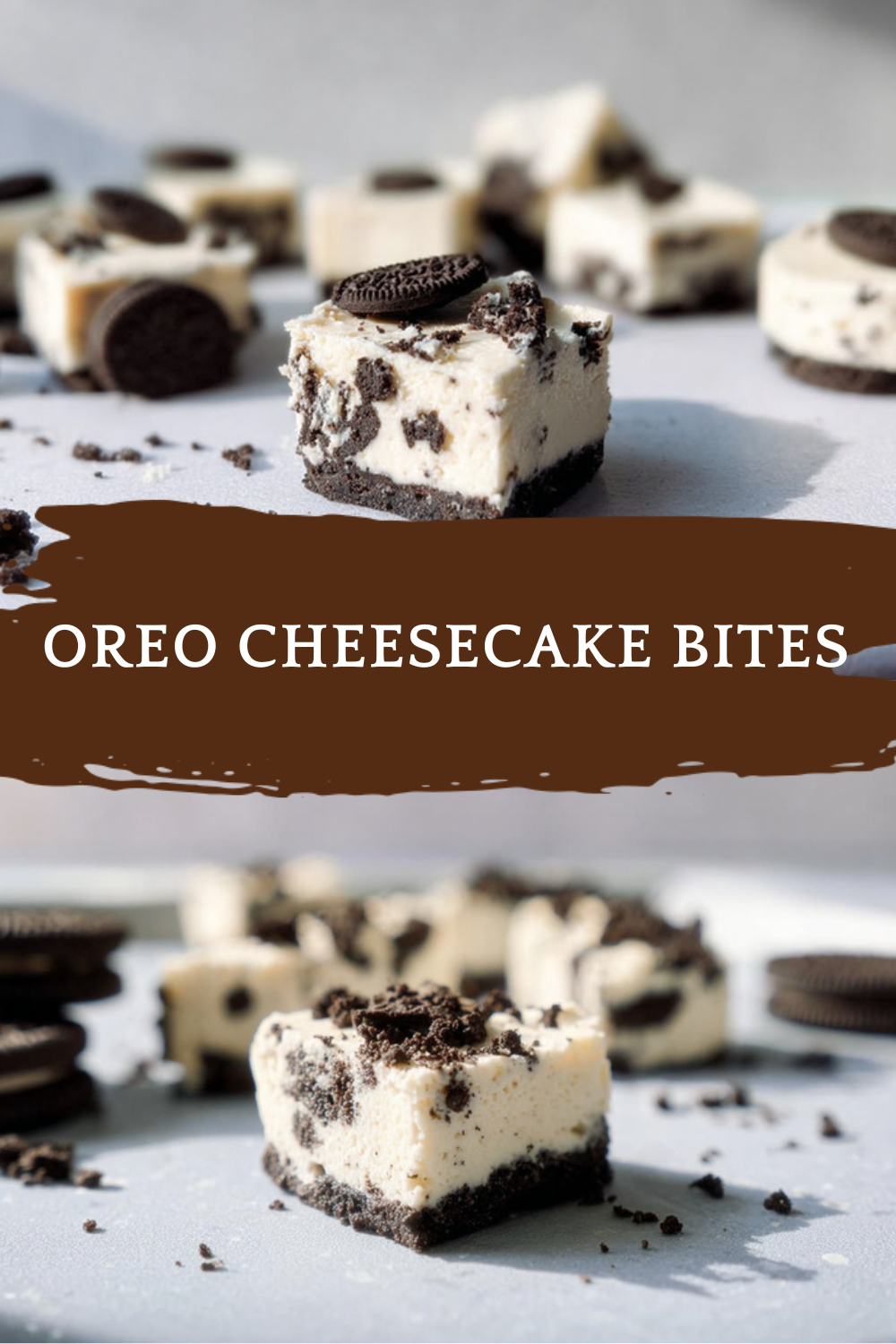 Oreo Cheesecake Bites