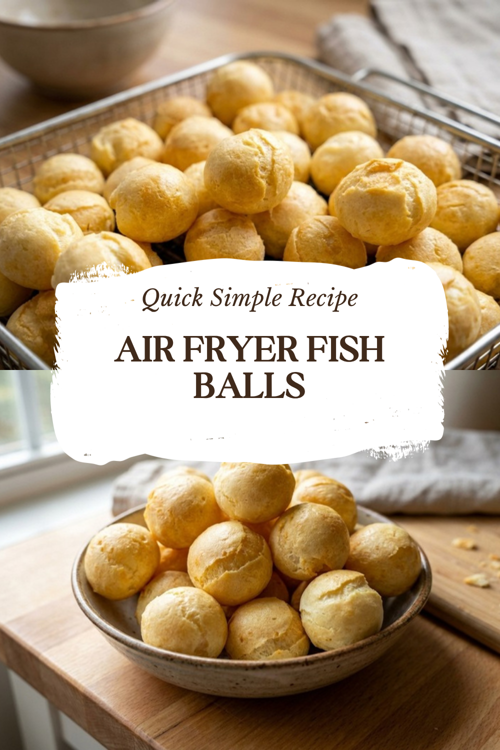 Air Fryer Fish Balls