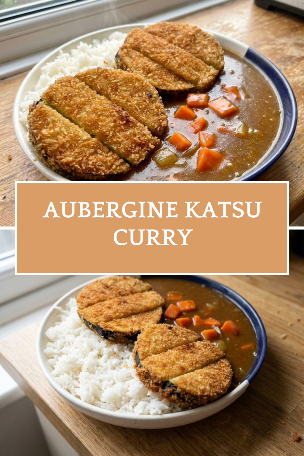Aubergine Katsu Curry