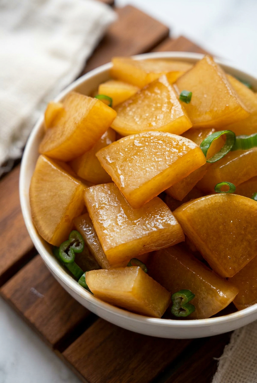 Braised Daikon Radish