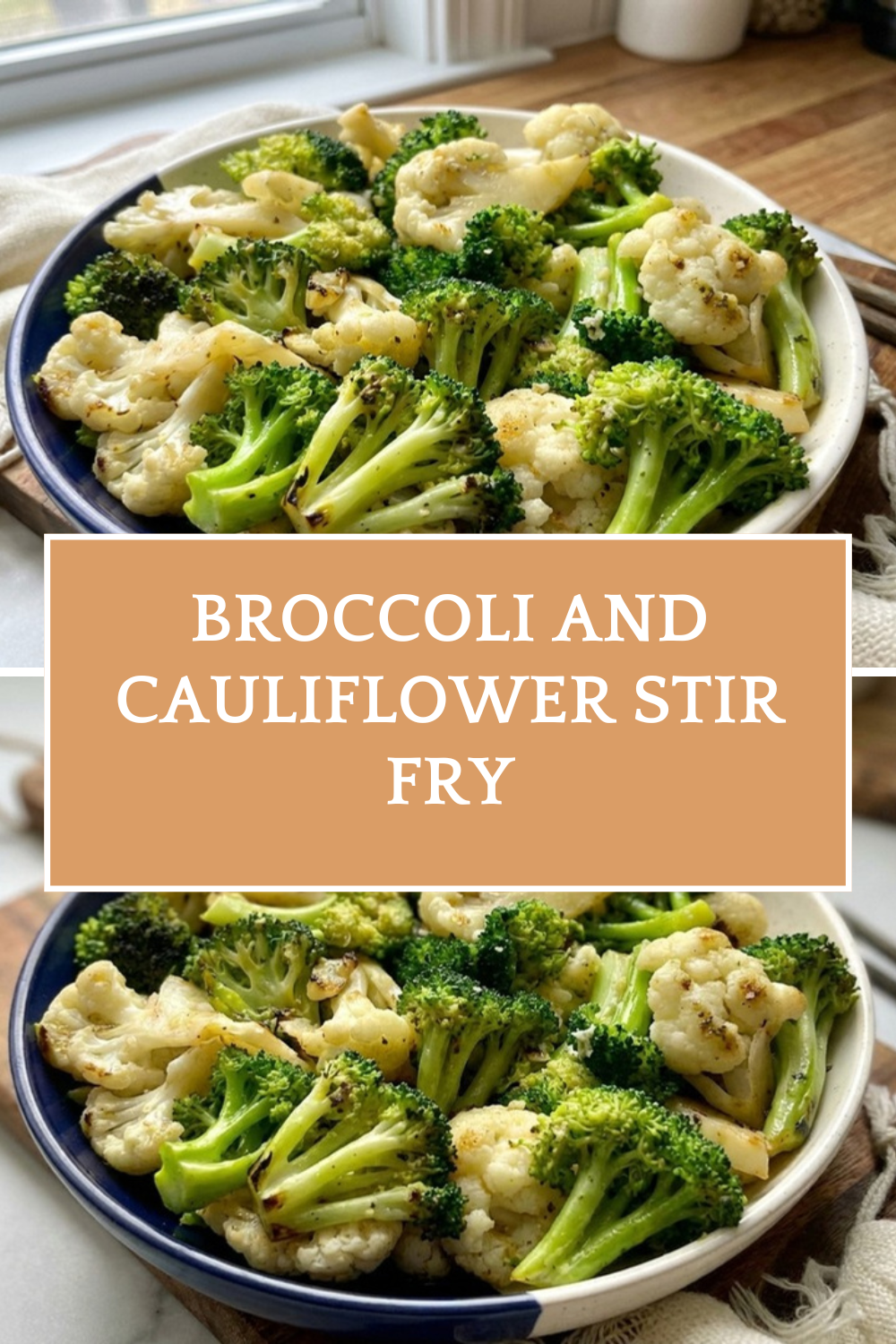 Broccoli And Cauliflower Stir Fry