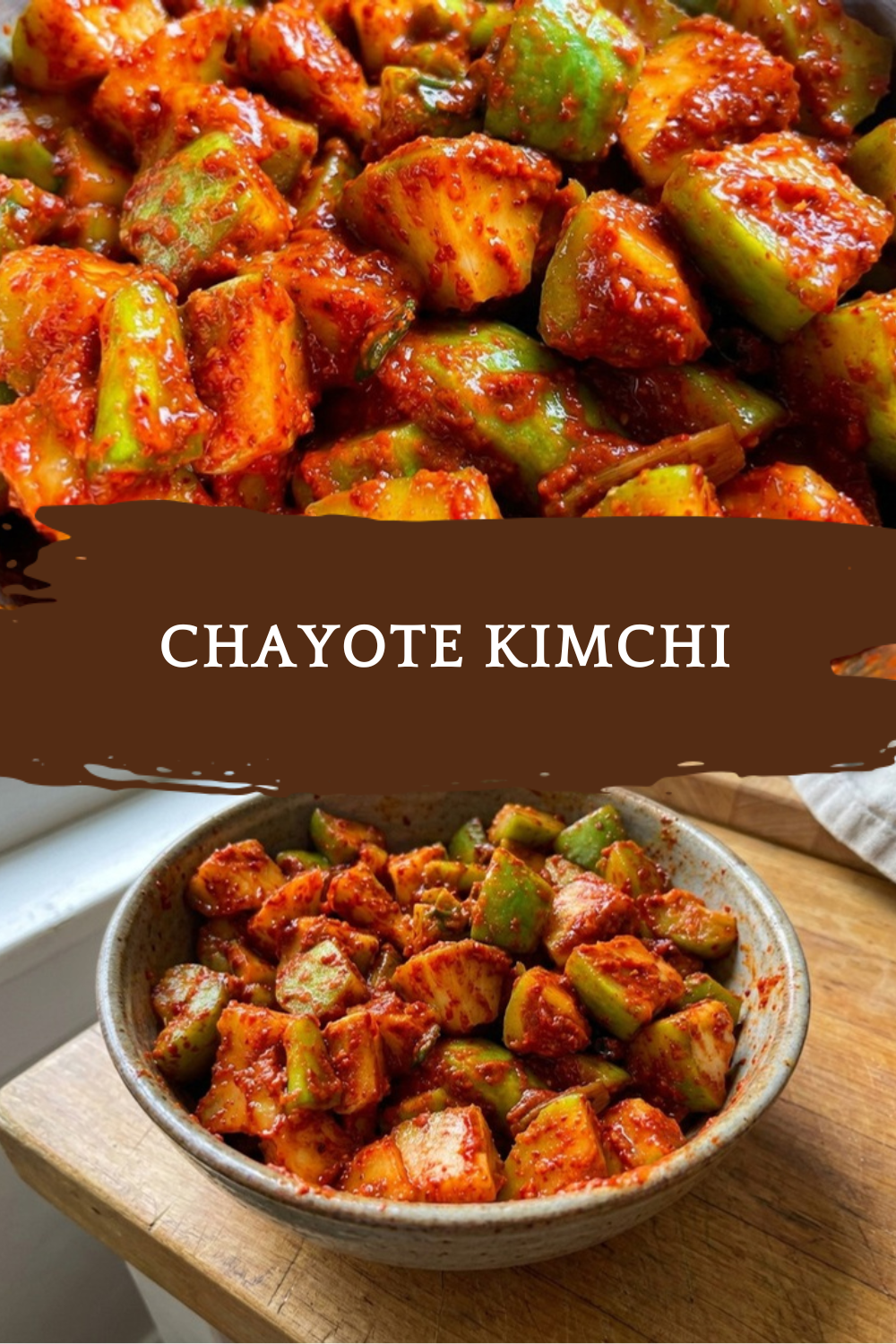 Chayote Kimchi Recipe Easy Homemade Fermented Delight 5 Chayote Kimchi
