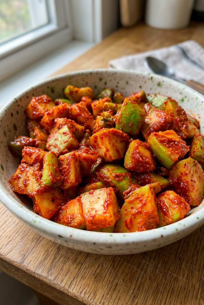 Chayote Kimchi Recipe Easy Homemade Fermented Delight 4 Chayote Kimchi