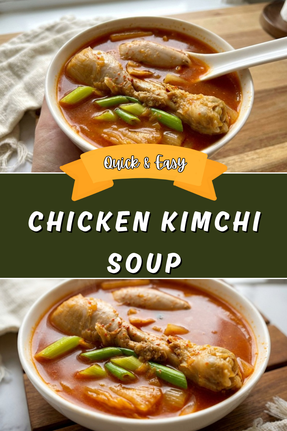 Chicken Kimchi Soup