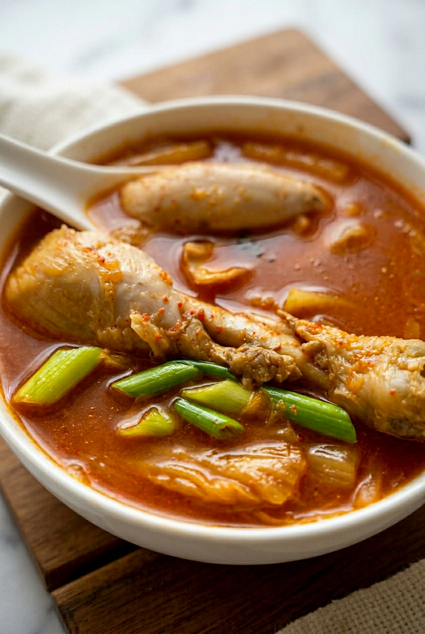 Chicken Kimchi Soup