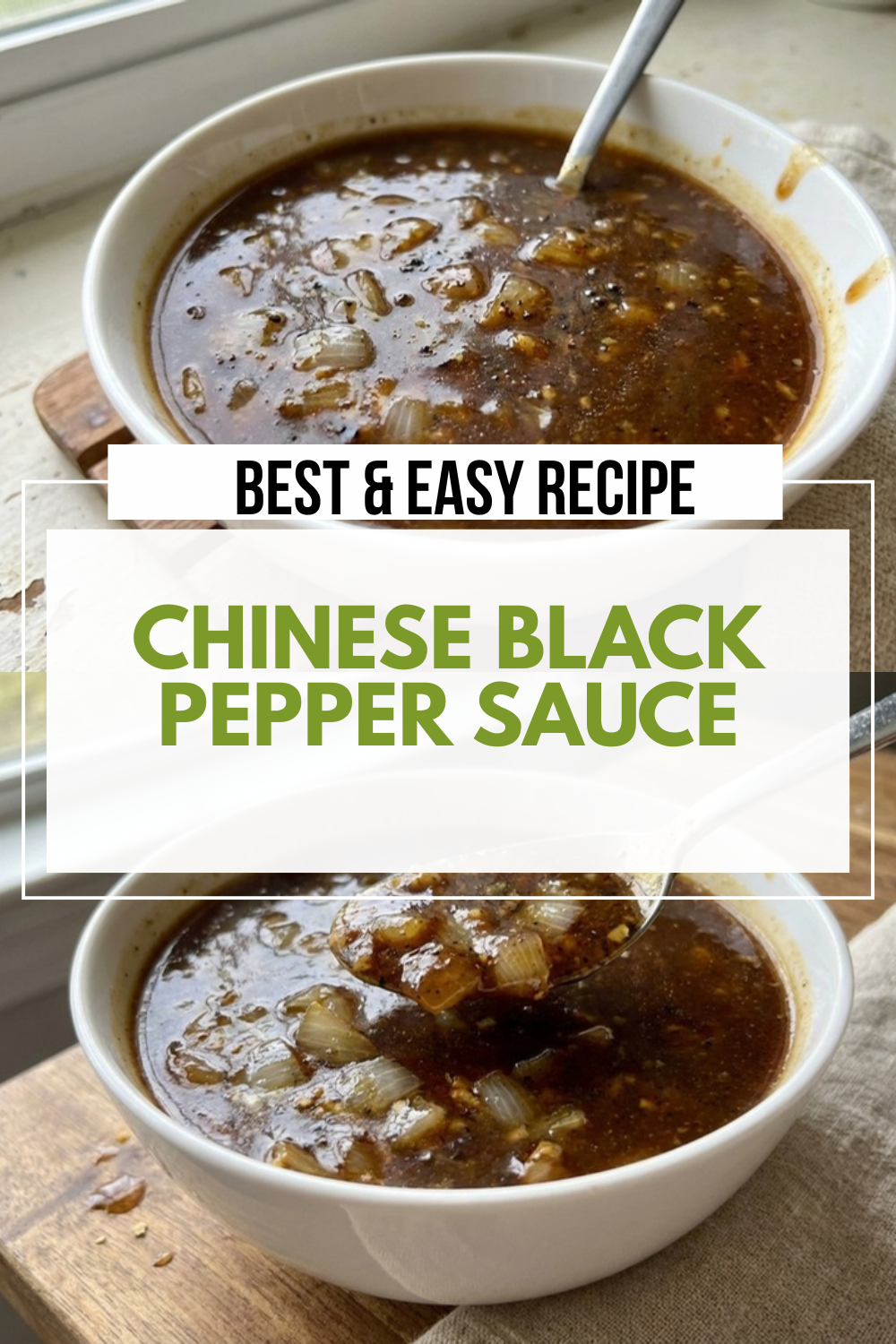 Chinese Black Pepper Sauce