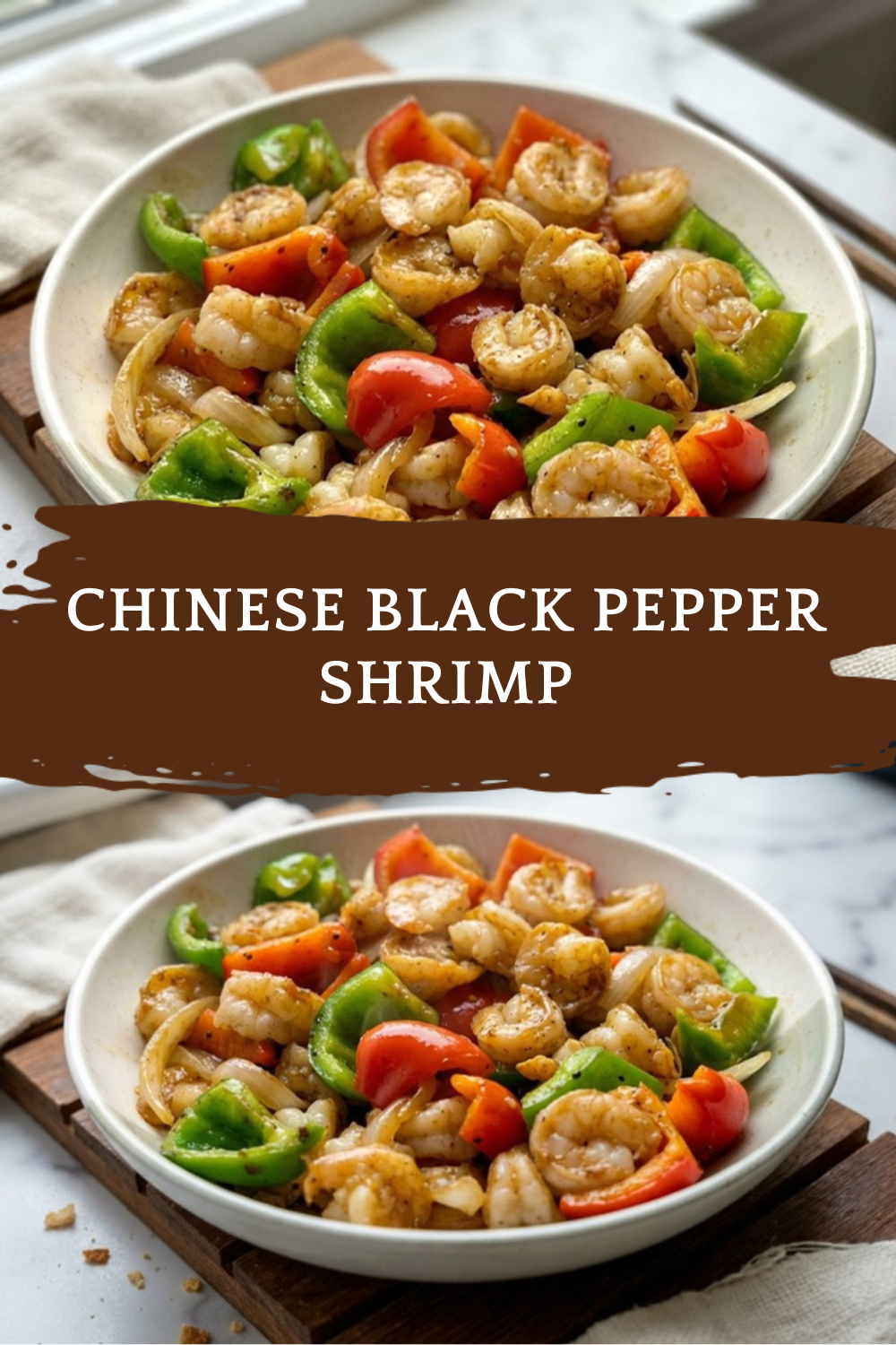 Chinese Black Pepper Shrimp