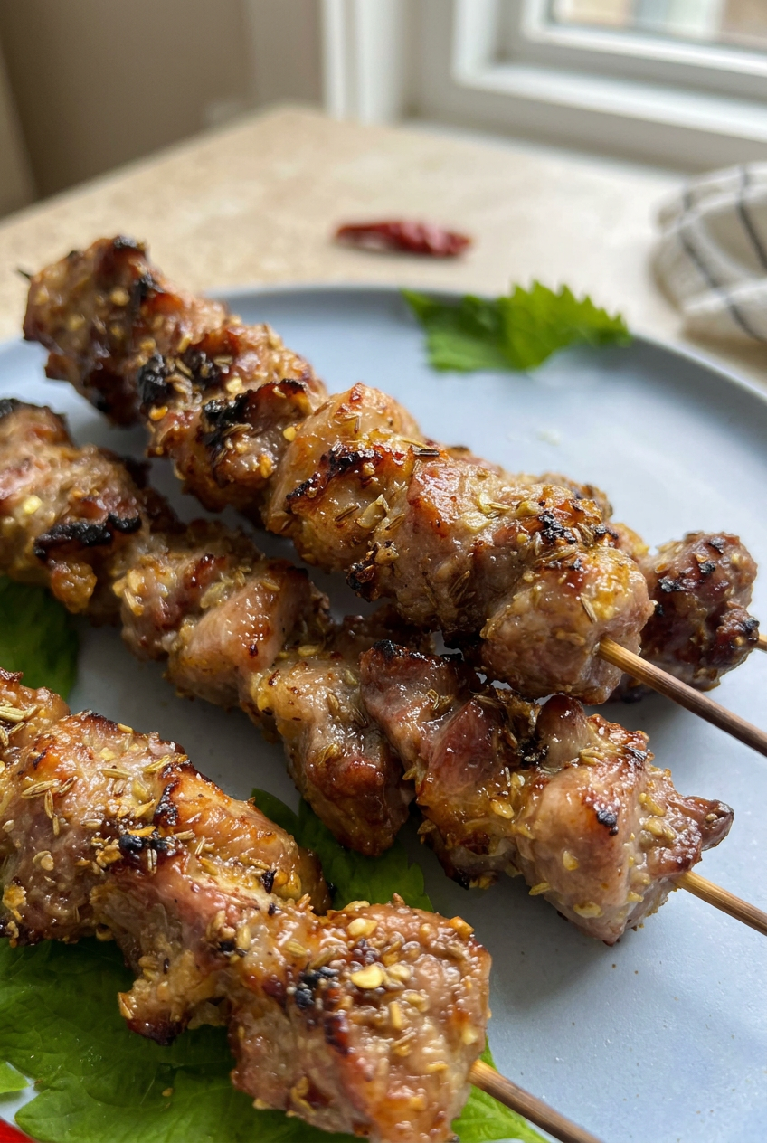 Chinese Pork Skewers