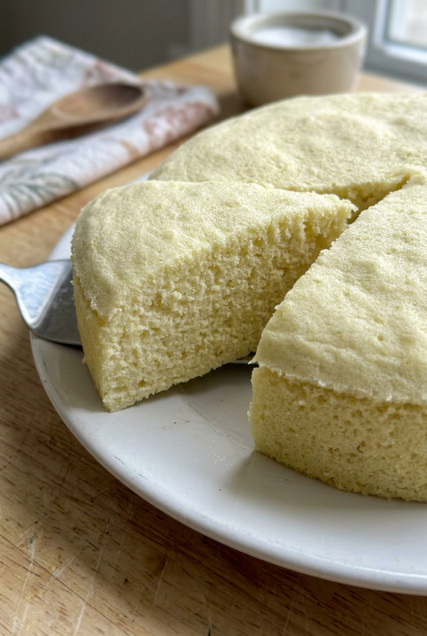 Chinese Steamed Sponge Cake