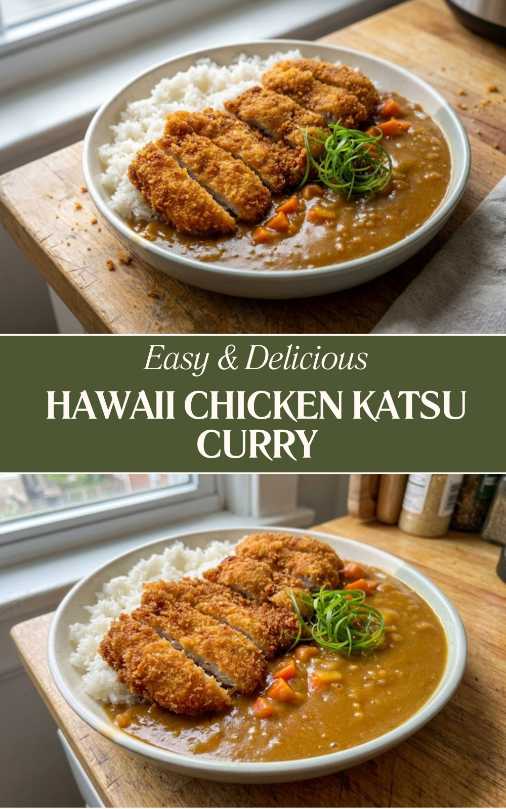 Hawaii Chicken Katsu Curry