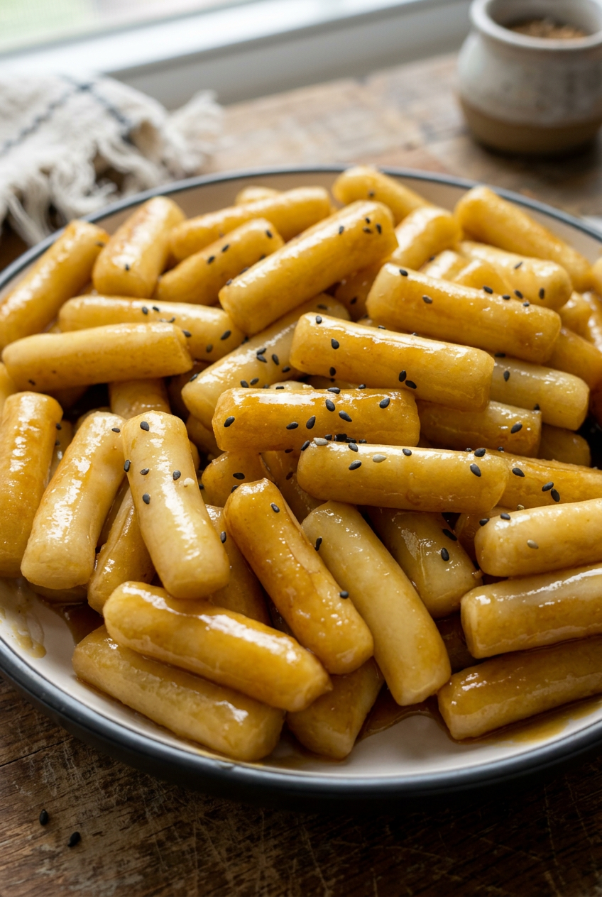 Honey Butter Rice Cakes Recipe 4 Honey Butter Rice Cakes