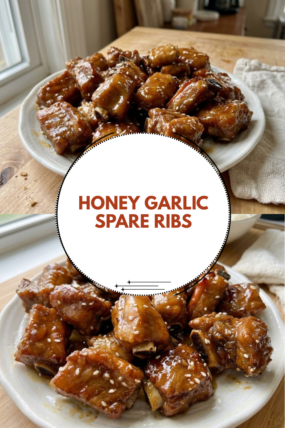 Honey Garlic Spare Ribs