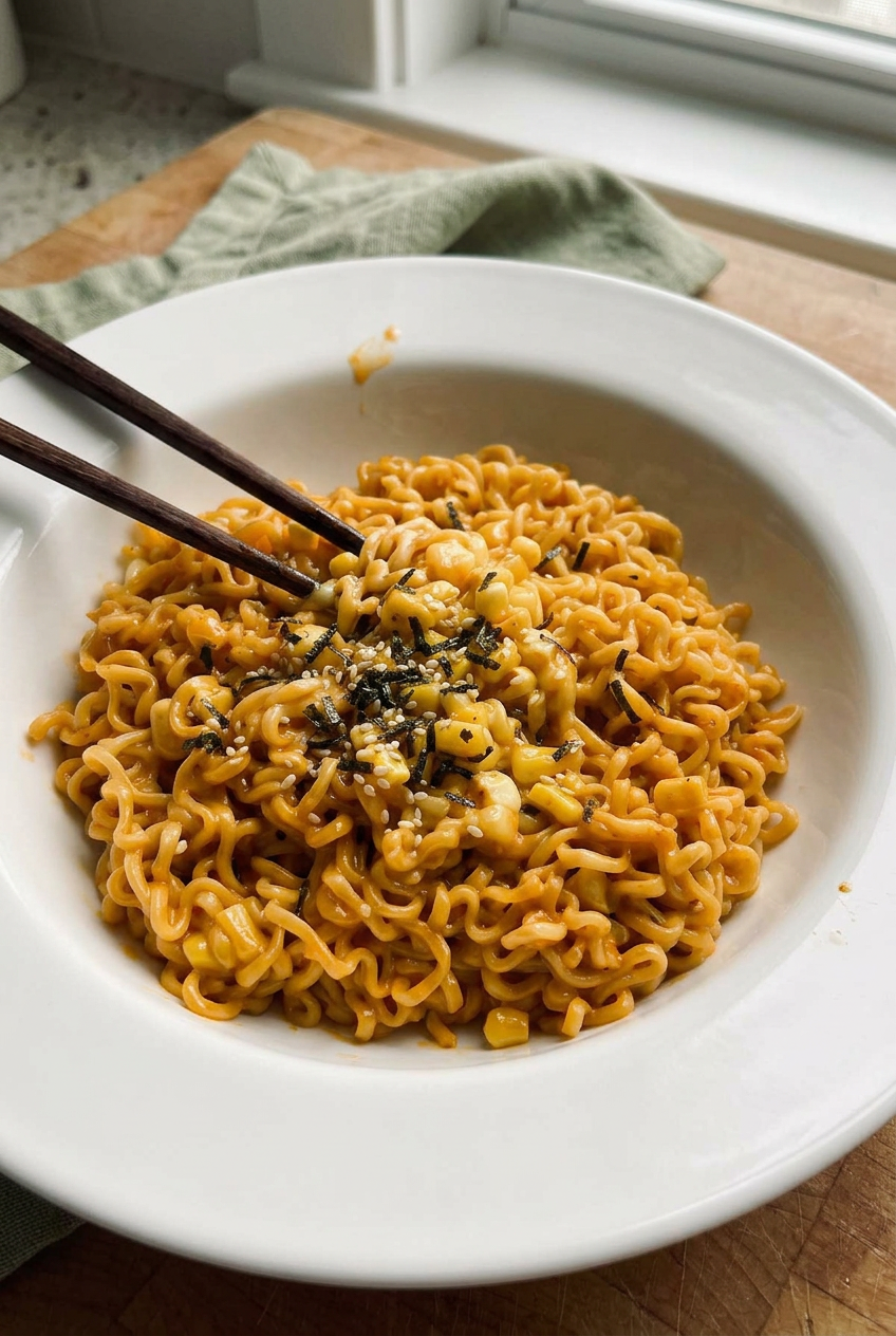 Korean Cheese Ramen