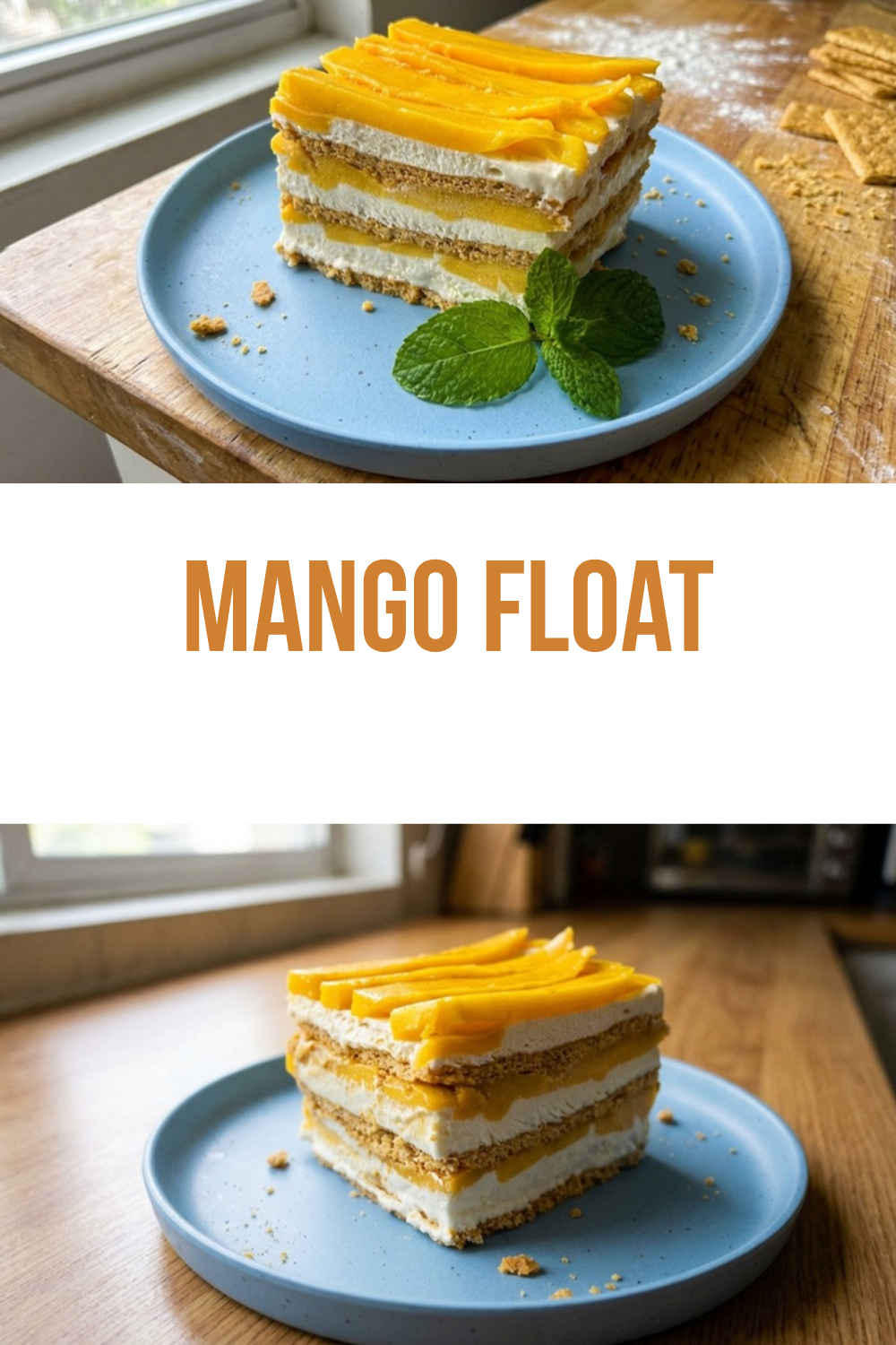 Filipino Mango Float Recipe Easy No Bake Dessert 5 Mango Float