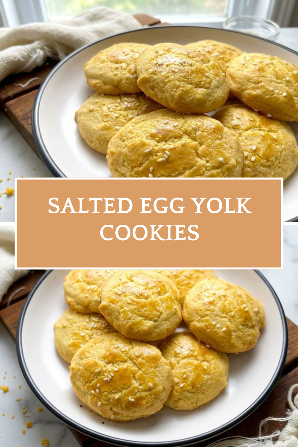 Salted Egg Yolk Cereal Cookies Recipe 5 Salted Egg Yolk Cookies