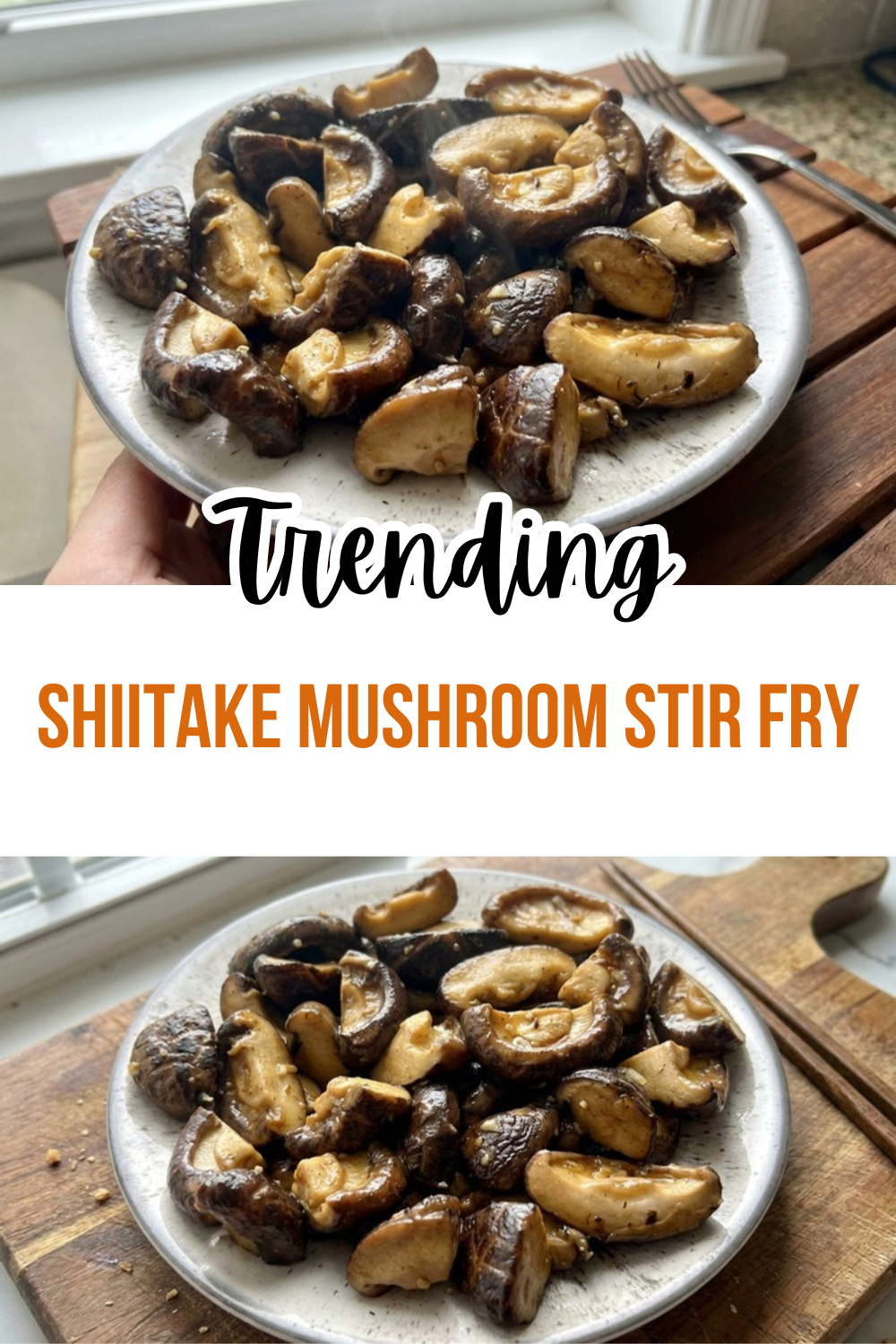Shiitake Mushroom Stir Fry