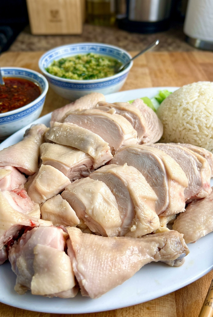 Sous Vide Hainanese Chicken