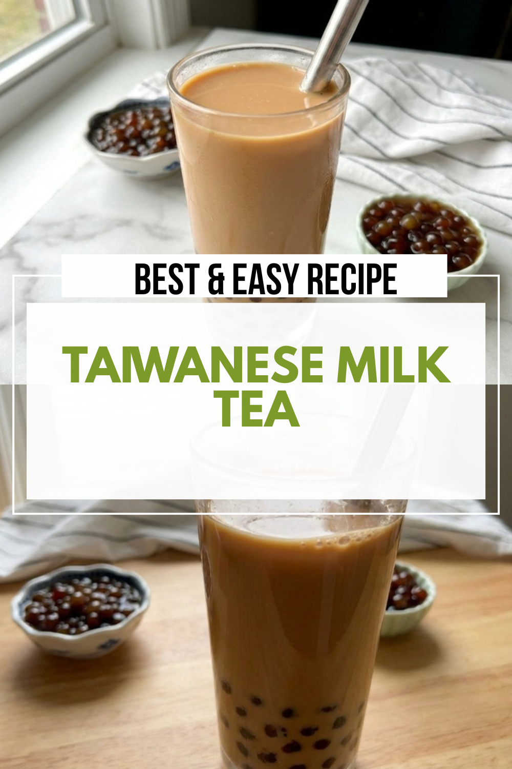 Best Taiwanese Style Milk Tea Recipe for Boba and Bubble Tea 5 Taiwanese Milk Tea