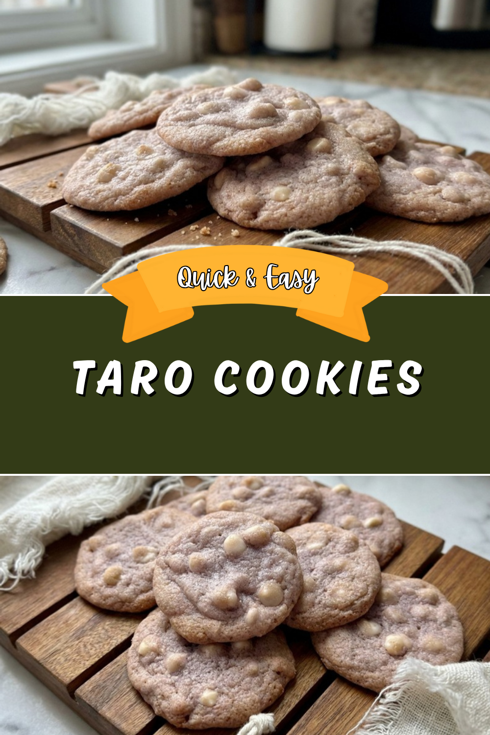 Taro Cookies