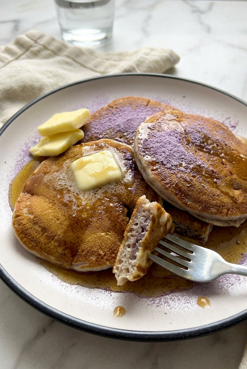 Taro Pancakes Recipe