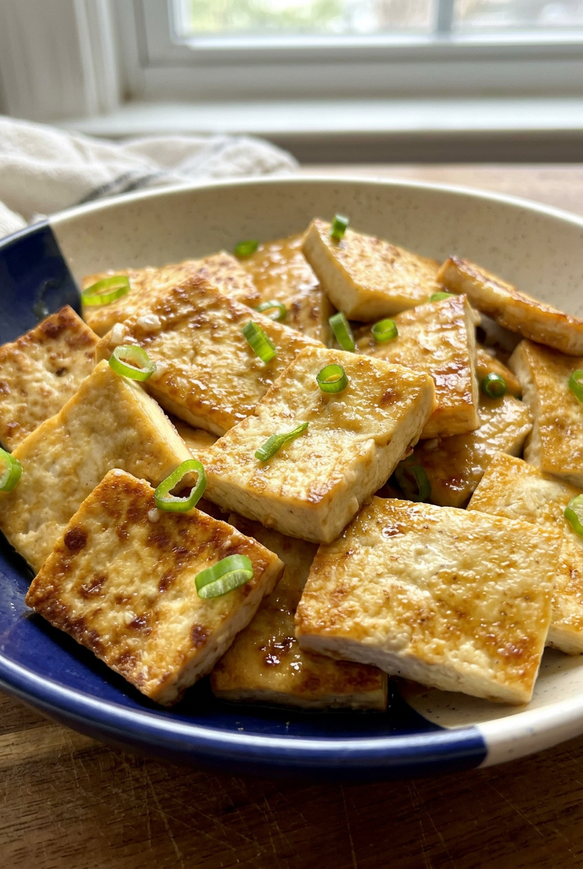 Tofu With Oyster Sauce