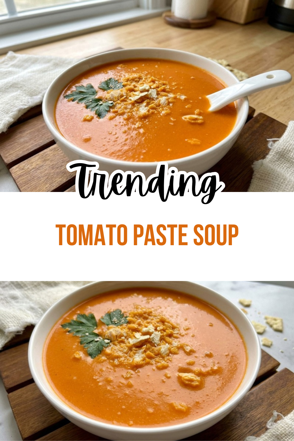 Tomato Soup: Quick, Easy, and Cheap 3 Tomato Paste Soup
