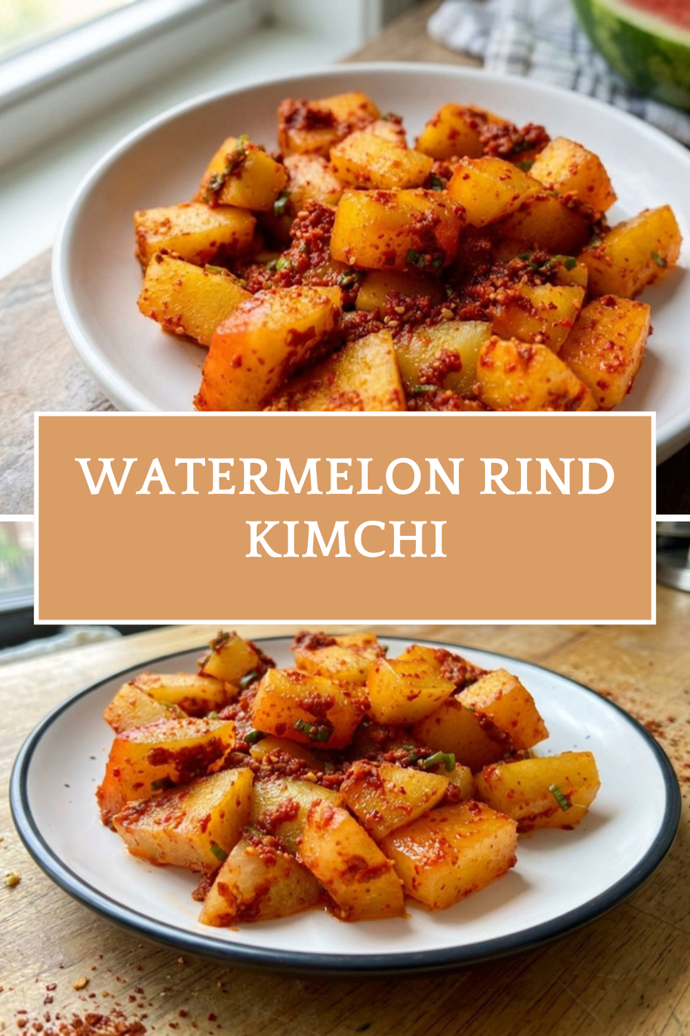 Watermelon Rind Kimchi