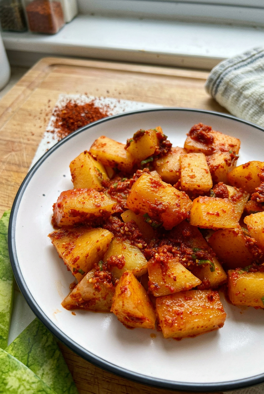 Watermelon Rind Kimchi