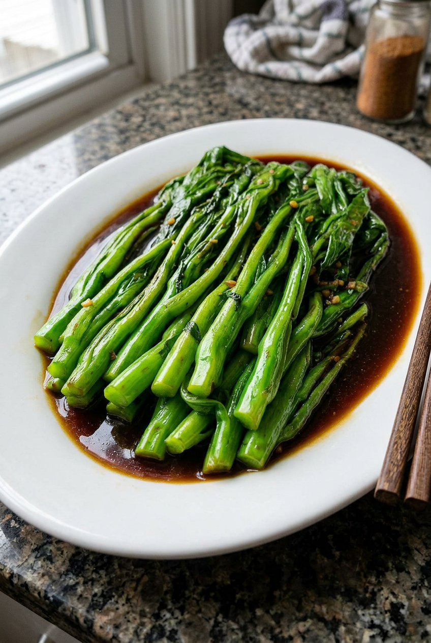 Yu Choy Sum Simple Chinese Recipe 4 Yu Choy