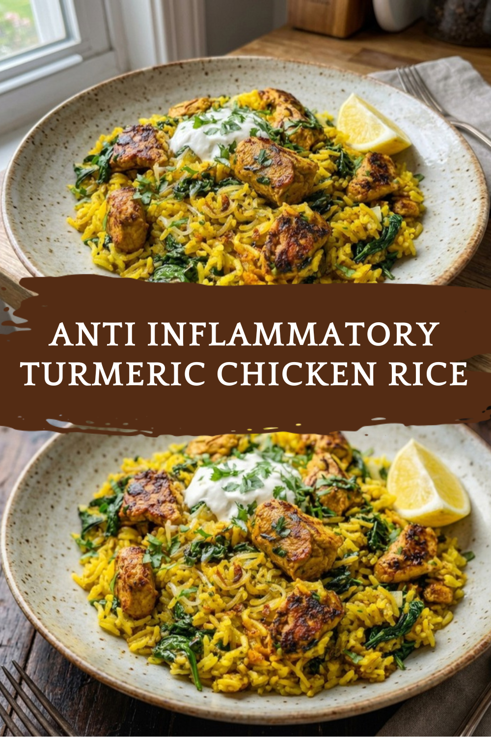 Anti Inflammatory Turmeric Chicken Rice