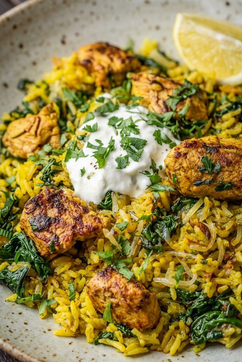 Anti Inflammatory Turmeric Chicken Rice