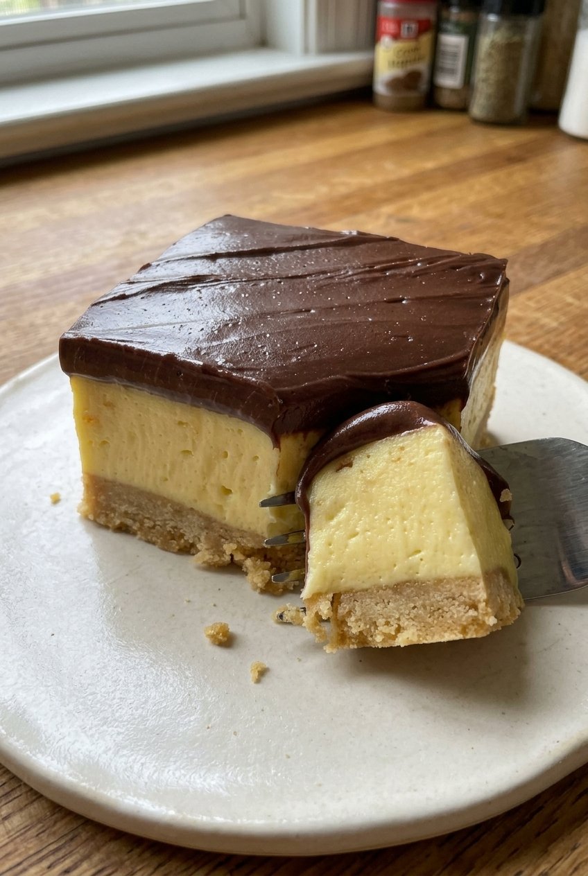 Boston Cream Pie Bars