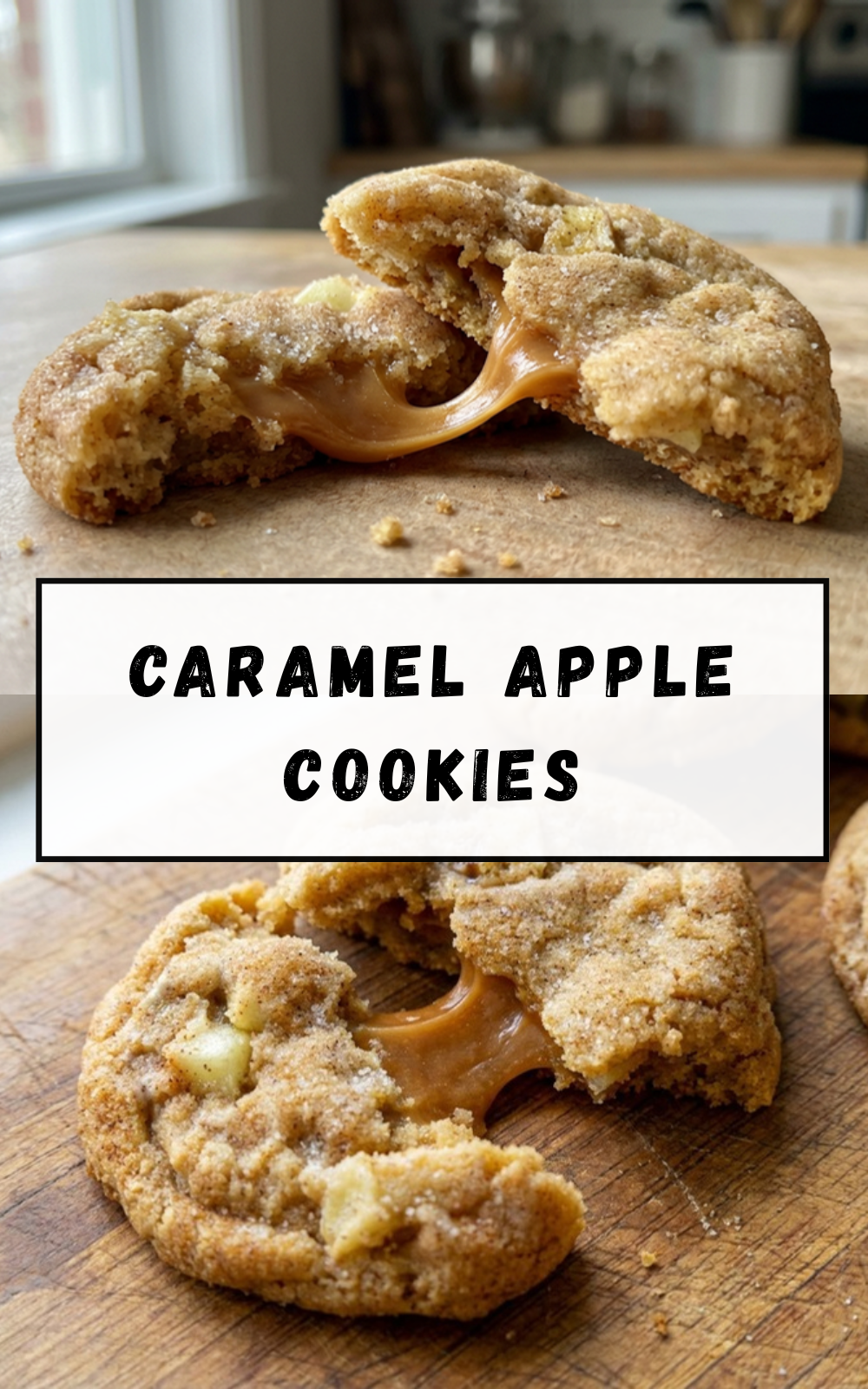 Caramel Apple Cookies