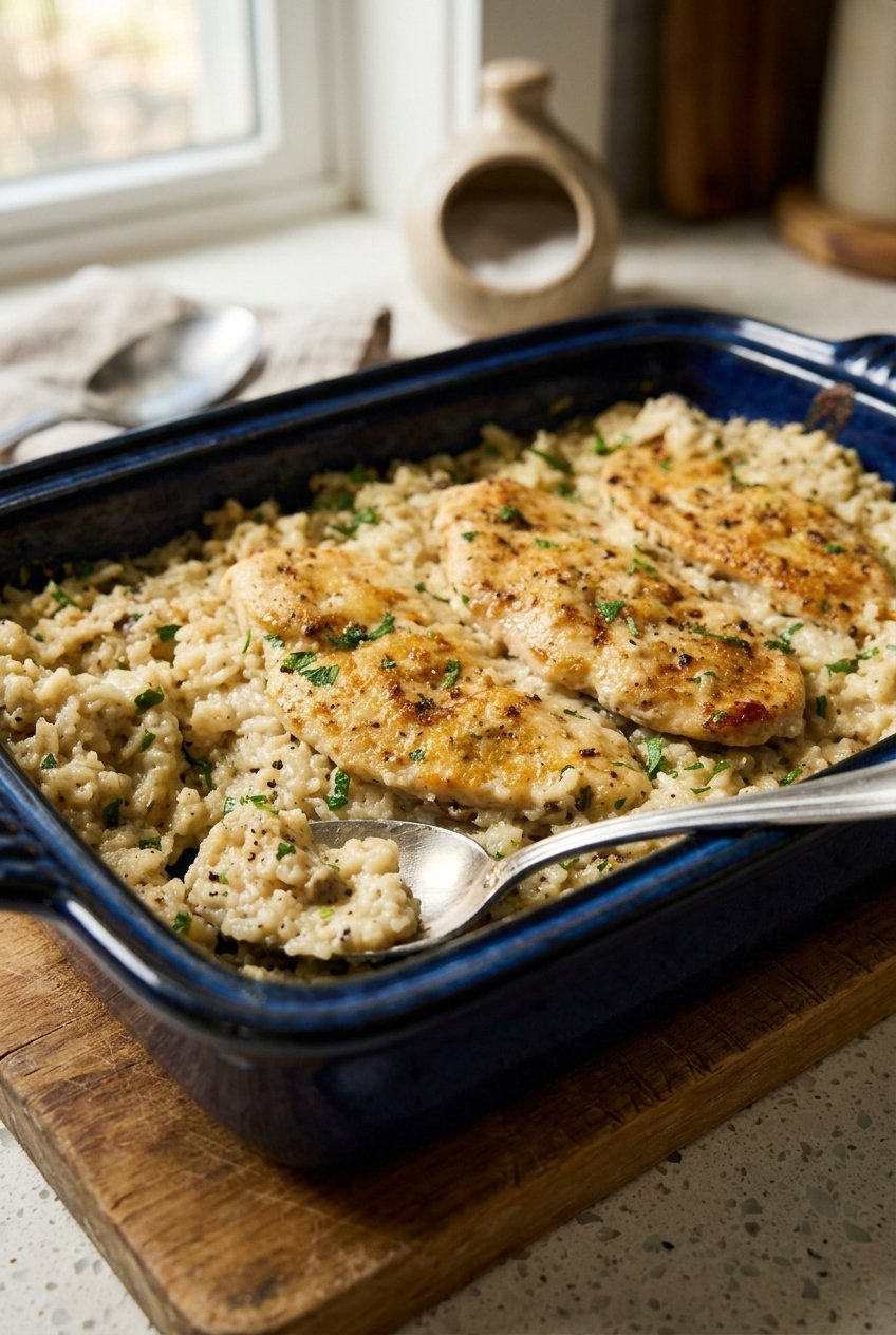 Chicken and Rice Casserole Recipe Simple and Cheesy 4 Chicken Rice Casserole