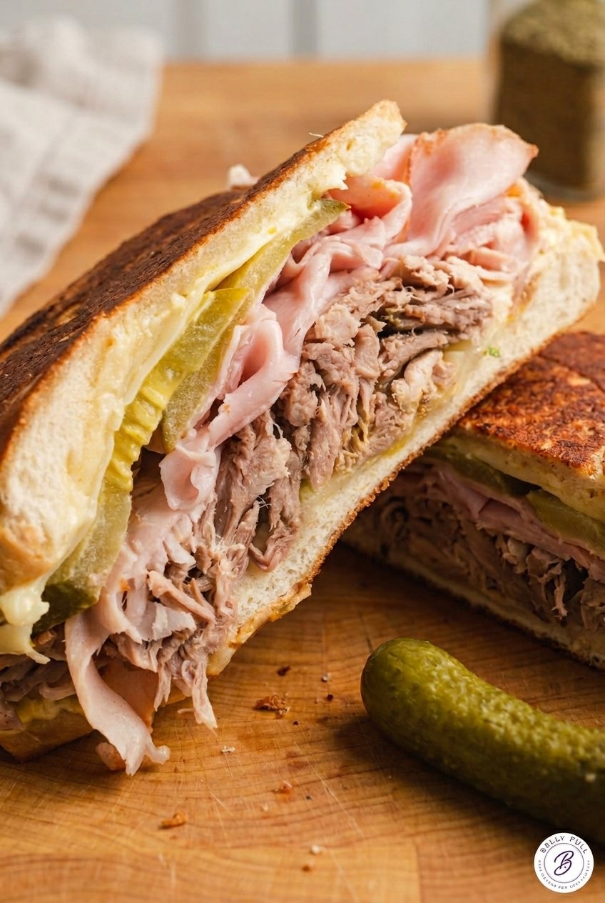 Cuban Sandwich Recipe: Classic Crispy Pork and Ham Delight 4 Cuban Sandwiches