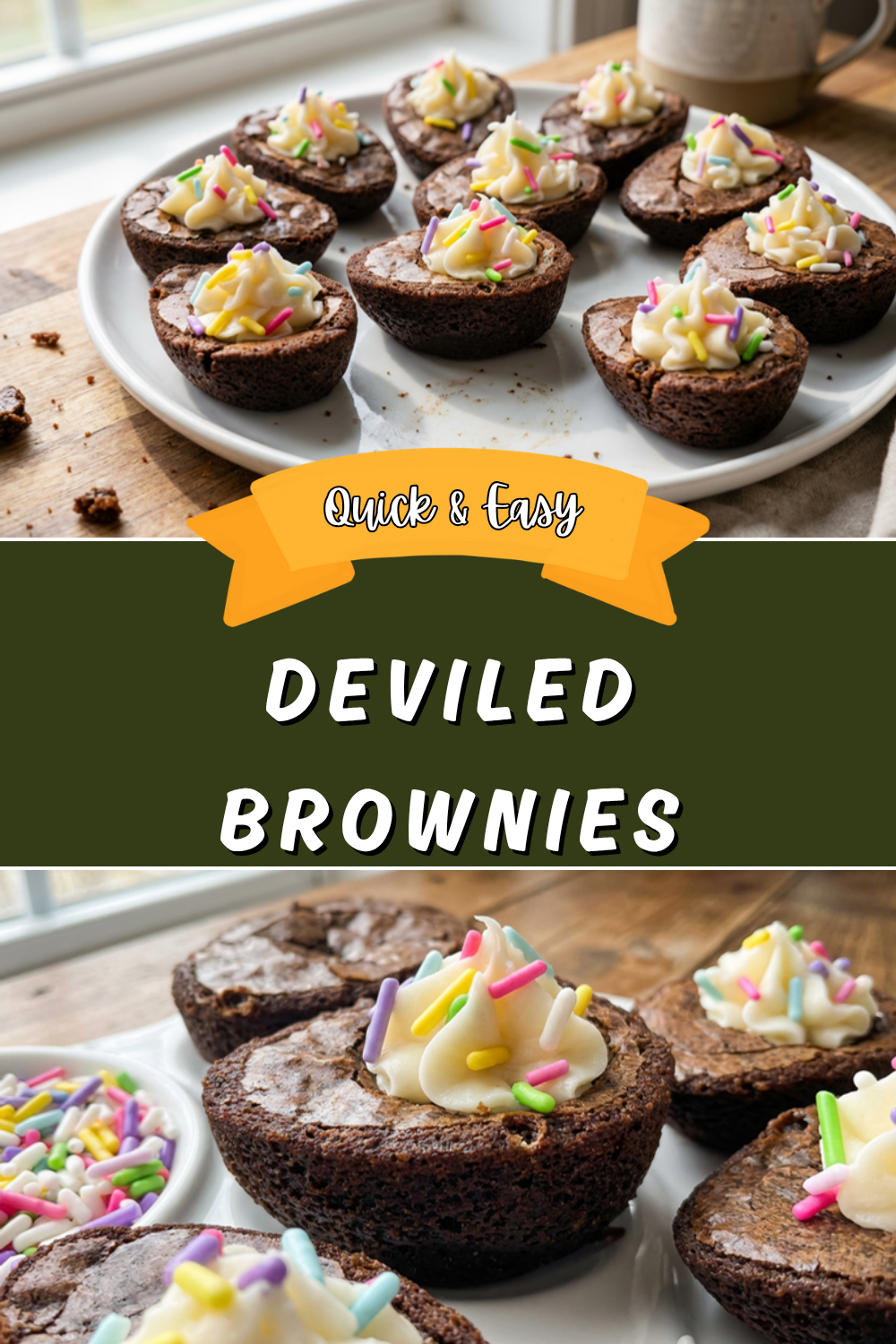 Deviled Brownies Recipe Rich Fudgy Treat 5 Deviled Brownies