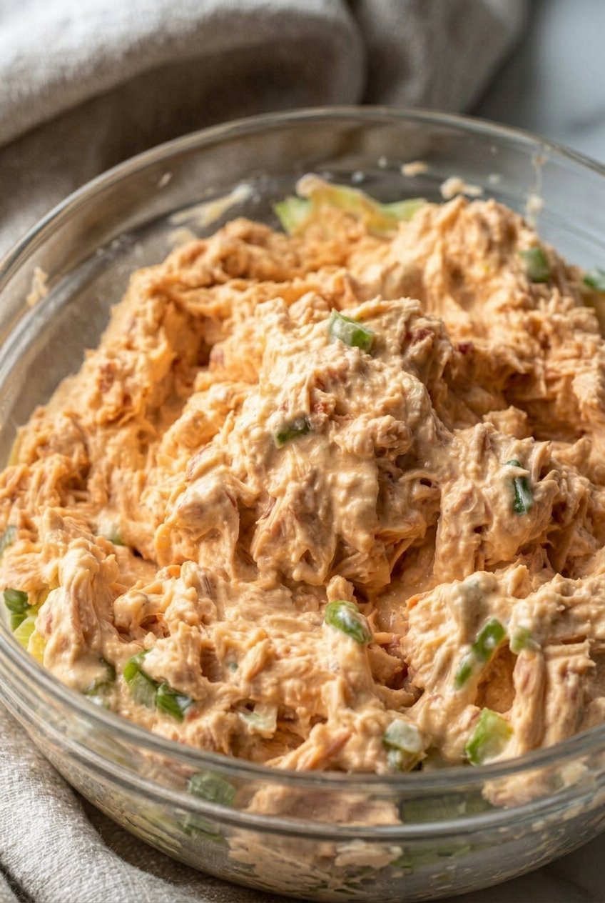 High Protein Buffalo Tuna Salad
