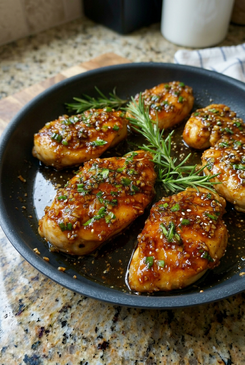 Honey Garlic Chicken Breasts