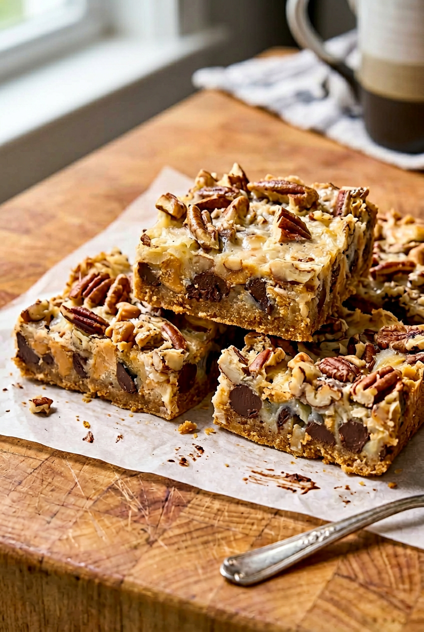 Magic Cookie Bars Recipe Easy Seven Layer Dessert 3 Magic Cookie Bars