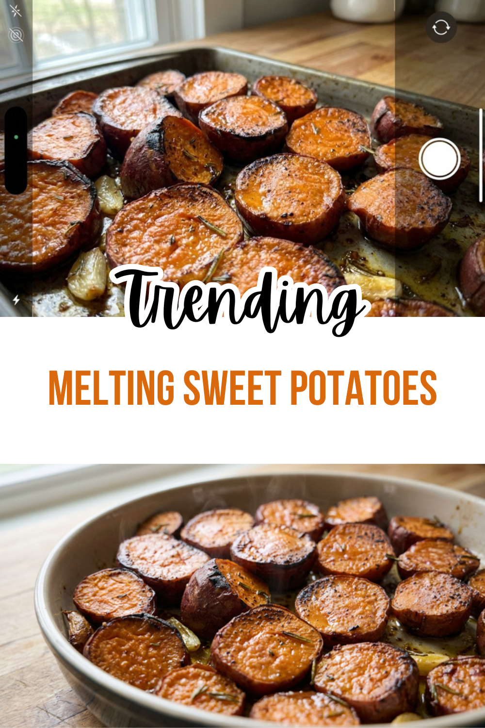 Melting Sweet Potatoes
