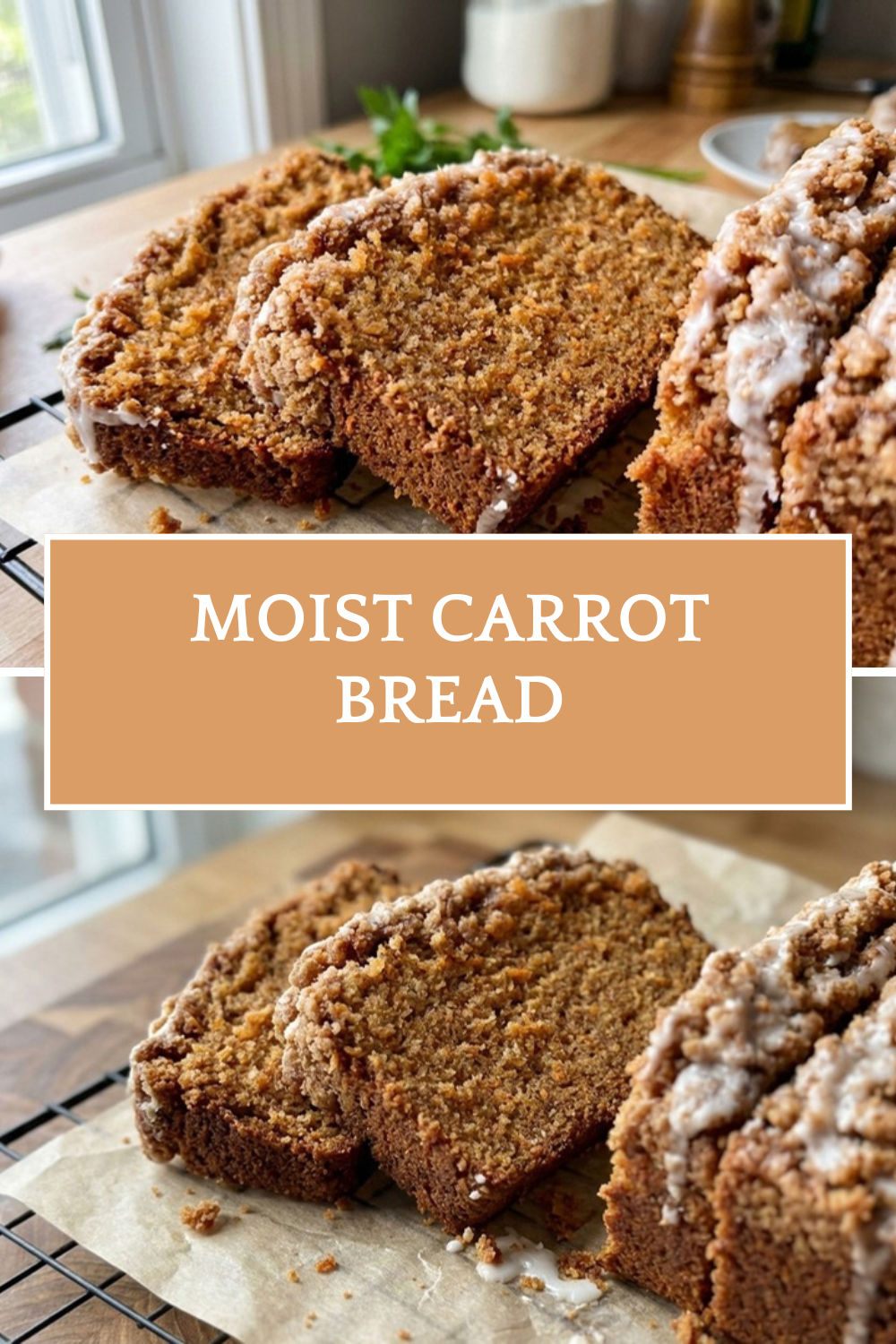 Moist Carrot Bread