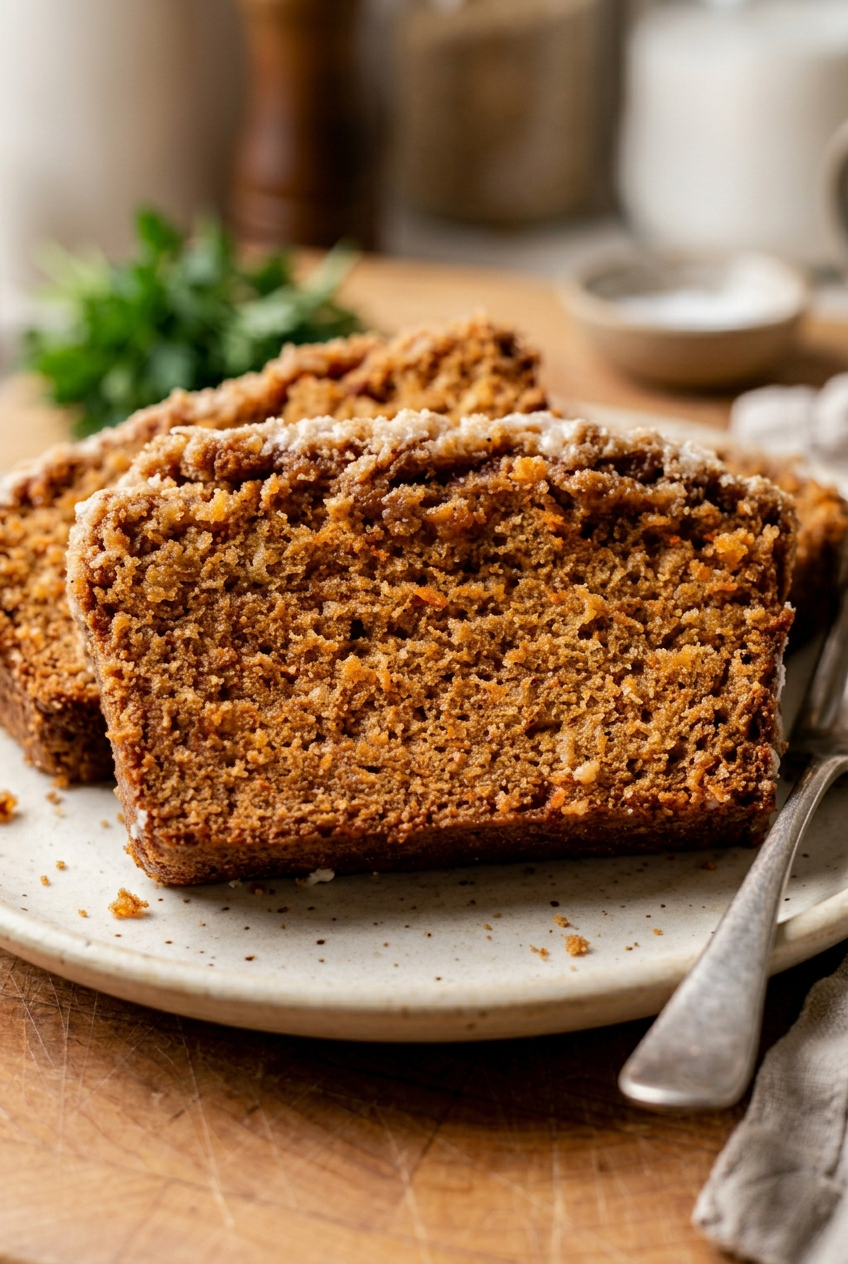 Moist Carrot Bread